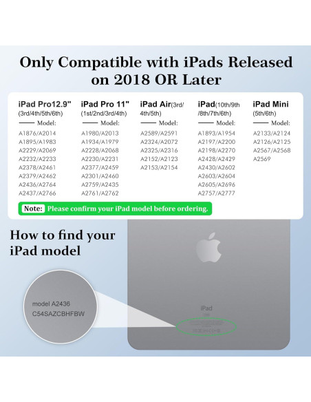 Stylus Pen MEKO para iPad 10 y 9 Gen, Carga Rápida