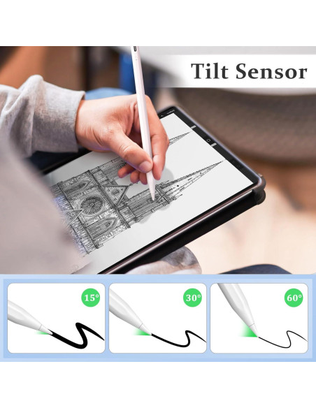 Stylus Pen MEKO para iPad 10 y 9 Gen, Carga Rápida