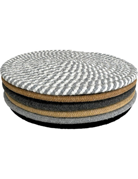 Juego de 6 Trivetes de Cocina AKUYO Resistentes al Calor