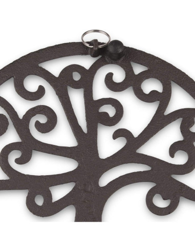 Trivet de Hierro Fundido GASARÉ - Diseño Árbol de la Vida 20.32cm