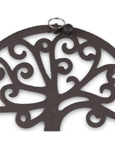Trivet de Hierro Fundido GASARÉ - Diseño Árbol de la Vida 20.32cm
