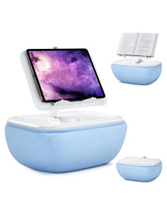 Soporte de Almohada para Tableta Elitehood Azul Ajustable 4.7-15.6"
