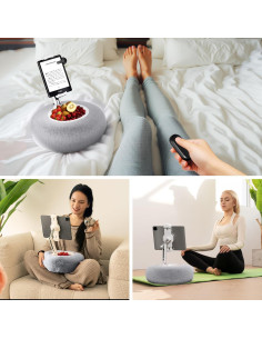 Soporte de Almohada para Tabletas SupeDesk LD-209Z Gris 2