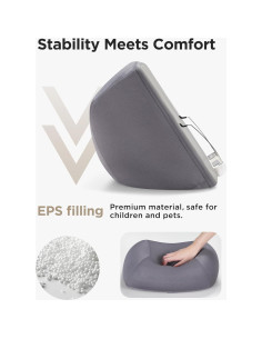 Soporte de Almohada InnoGear para Libros y Tablets Gris 2