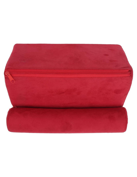 Soporte de Almohada KIMISS para Tabletas y Móviles Rojo 24.5x16.5x12 cm