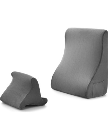 Conjunto de Almohadas en Cuña Giantex con Soporte para Tableta