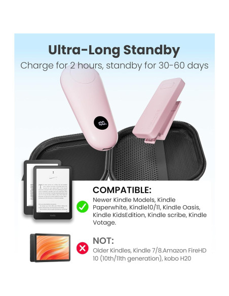 Soporte de Almohada para Tablet VoltifyMax 360 Ajustable Rosa