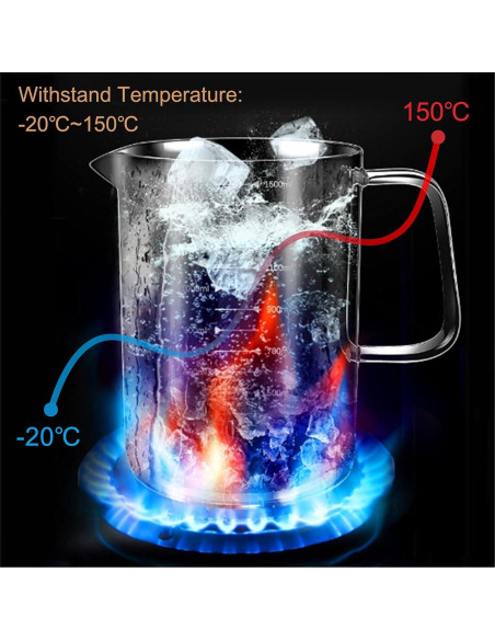 Contenedor de aceite de vidrio 1.5L Abdodar con colador acero