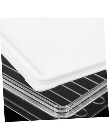 Contenedor de Almacenamiento Hermético Mikinona 20x13.5cm Transparente