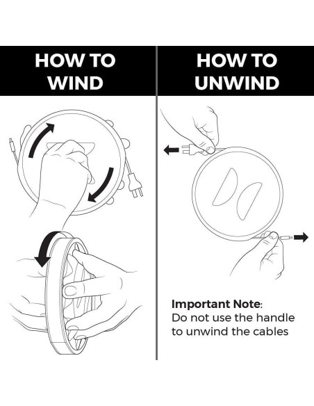 Organizador de Cables HumanCentric para Cargador Macbook S