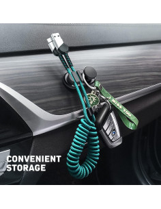 Soporte de Gancho para Coche Genérico 4 Pack - Organizador de Llaves y Cables 2
