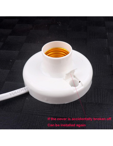 Portalámparas E27 Szgate con Interruptor y Cable 2.8m