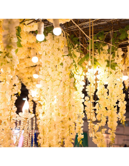 Cordón de Luz Colgante Zarnicy 4.88 m E26/E27 Blanco 2 Paquete