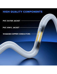 Cable de Extensión Maximm 2.44m con Interruptor y 3 Salidas 2
