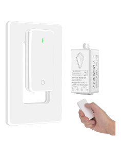 Kit Interruptor de Luz Inalámbrico NineLeaf SW-AK2 1300ft