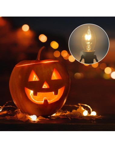 Cables de Accesorio Negro SOTOPOO con 8 Bombillas C7 1.83m