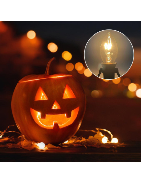 Cables de Accesorio Negro SOTOPOO con 8 Bombillas C7 1.83m