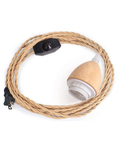 Kit de Luz Colgante Vintage Arturesthome 5m con Interruptor E26/E27