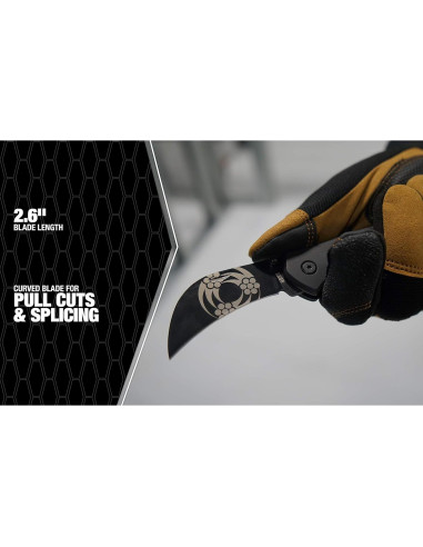 Cuchillo de Bolsillo Hawk Bill Southwire 6.6 cm Acero Inoxidable