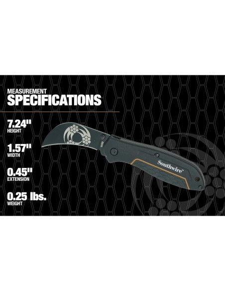 Cuchillo de Bolsillo Hawk Bill Southwire 6.6 cm Acero Inoxidable