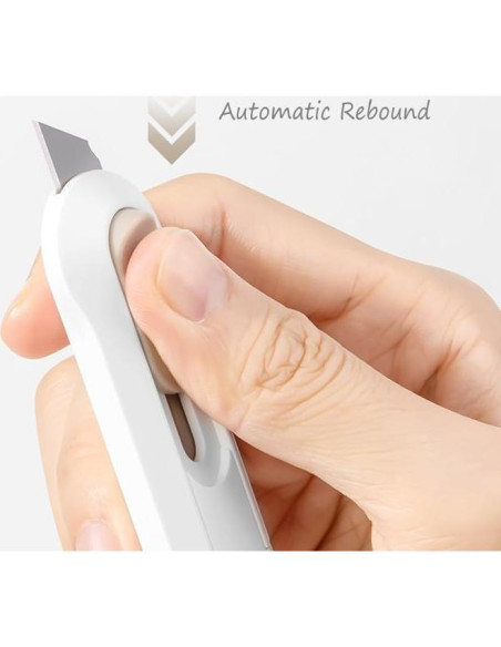 4 Cuchillos Utilitarios Retráctiles Cilava - Acero al Carbono