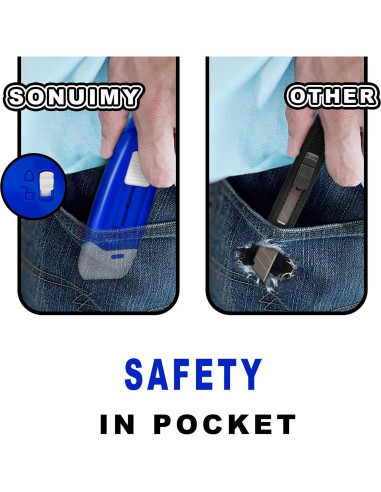 Cortador de Cajas Cerámico Retráctil Sonuimy 3PCS