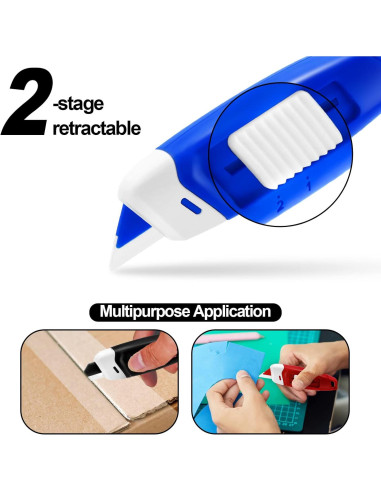 Cortador de Cajas Cerámico Retráctil Sonuimy 3PCS