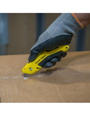 Cuchillo Utility Klein Tools 44136 Retráctil 14.6 cm Amarillo