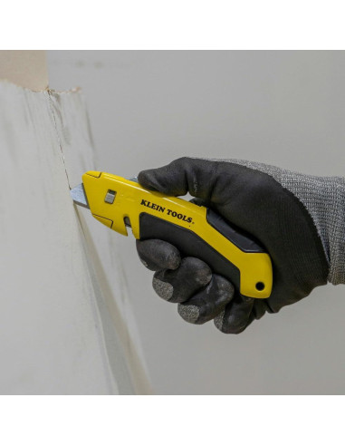 Cuchillo Utility Klein Tools 44136 Retráctil 14.6 cm Amarillo