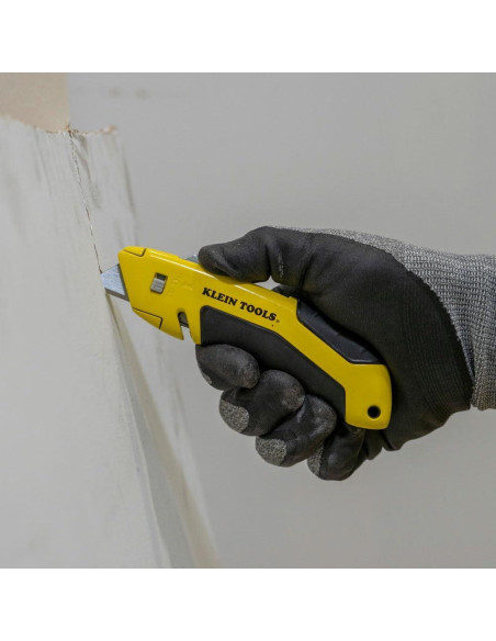 Cuchillo Utility Klein Tools 44136 Retráctil 14.6 cm Amarillo