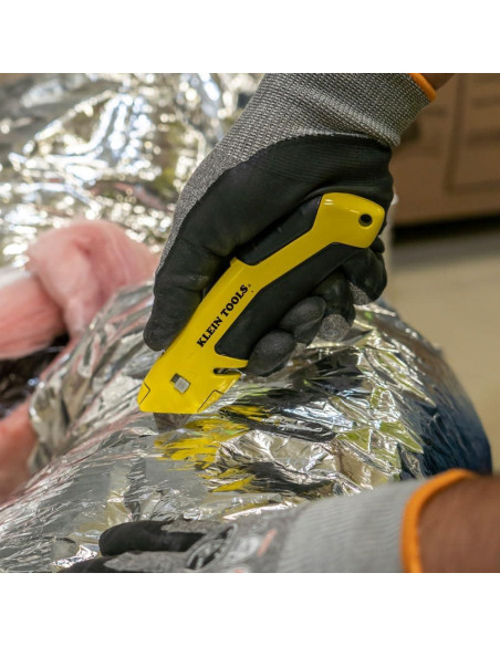 Cuchillo Utility Klein Tools 44136 Retráctil 14.6 cm Amarillo