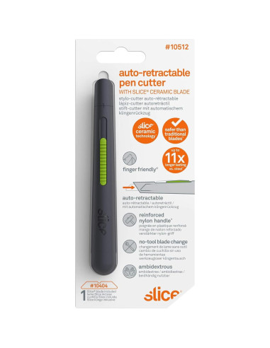 Cortador de Tubería Slice 10512, Cuchilla Cerámica Retráctil