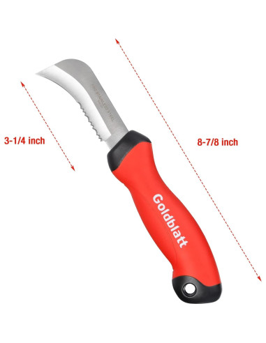 Cuchillo de Linóleo Goldblatt 22.54 cm Acero Inoxidable Antideslizante