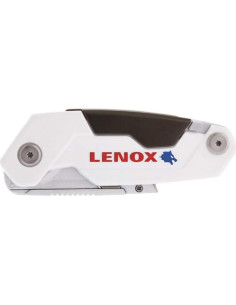 Cuchillo de Utilidad Lenox LX250 con 3 Hojas y Mango de Goma 2