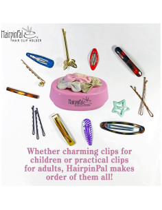 Soporte Magnético HairpinPal - Organizador de Clips y Horquillas 2