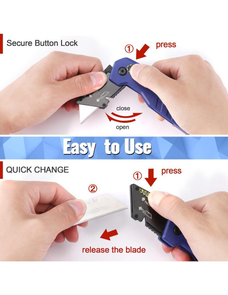 Cuchillo Utility WORKPRO 2 Piezas con 25 Hojas SK5