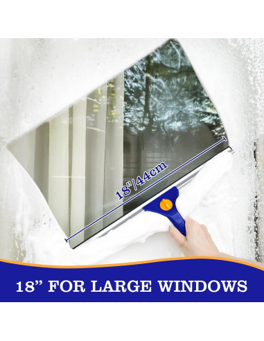 Limpiaparabrisas de Ventana KalTell 18" y 12" Intercambiables