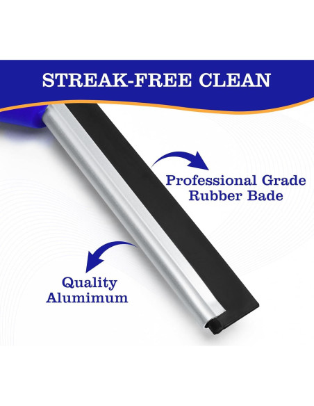 Limpiaparabrisas de Ventana KalTell 18" y 12" Intercambiables