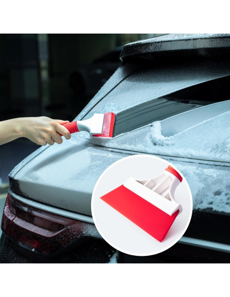 Limpiaparabrisas FOSHIO 2 Pack 5" y 2" Goma Antideslizante