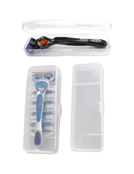 Paquete de 3 Estuches de Afeitar Manuales TorSor 15x5.3cm