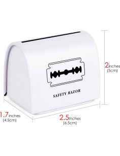 Banco de Cuchillas SHIDOW - Contenedor Desecho Afilados 2 Pzs 2