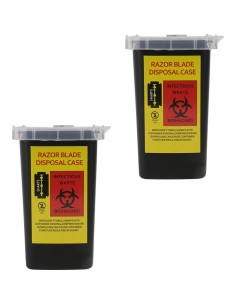 Caja de Almacenamiento de Cuchillas de Afeitar FOMIYES 2pcs 2