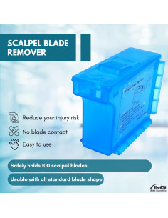 Caja de Plástico IMEDS para Remover Cuchillas de Bisturí 2