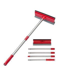 Limpiaparabrisas de Ventana 2 en 1 Bryquelin 25.4 cm con Mango 139.7 cm