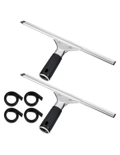 Juego de Limpiaparabrisas de Ventana Yoande 30 cm Acero Inoxidable