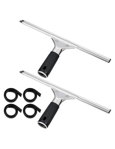 Juego de Limpiaparabrisas de Ventana Yoande 30 cm Acero Inoxidable