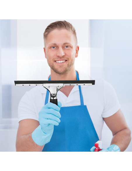 Juego de Limpiaparabrisas de Ventana Yoande 30 cm Acero Inoxidable