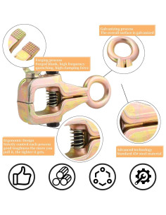 Pinzas de Autoajustables Roujiatk 5T para Reparación 2