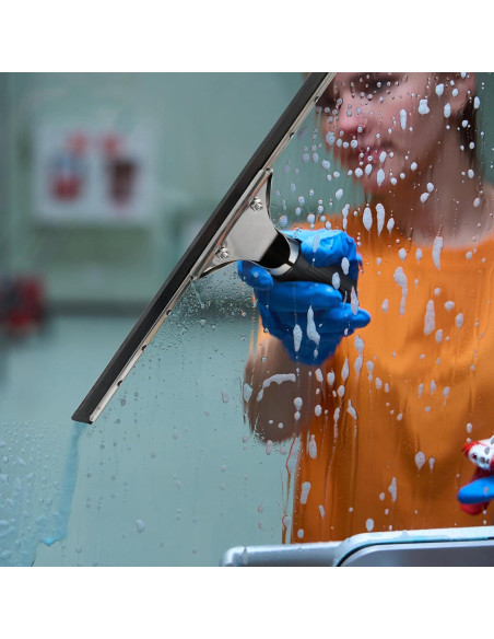 Juego de Limpiaparabrisas de Ventana Yoande 30 cm Acero Inoxidable
