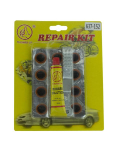 Kit de reparación de parches de goma Fenix para cámara de bicicleta